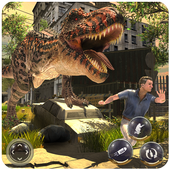 Super Deadly Dinosaur Shooting Games: Real Hunter icon