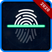 Fingerprint lock screen Prank icon