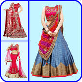 Chaniya Choli Photo Suit Editor icon