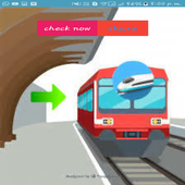 Live train show status icon