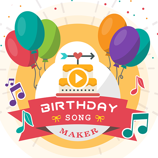 My Name Birthday Song With Photo Slideshow icon