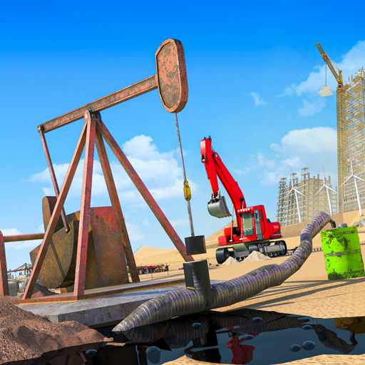 ikon Minyak Kilang minyak Simulator - Konstruksi Pengga