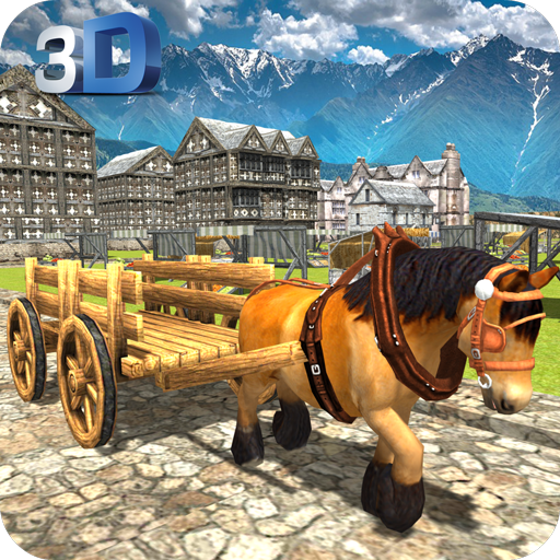 Horse Cart Simulator 2017 icon