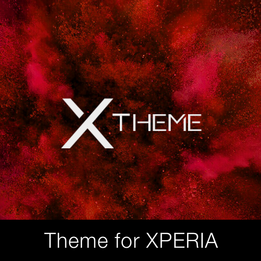 xBlack - Red Premium Theme for Xperia иконка