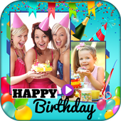 Birthday Video Maker icon