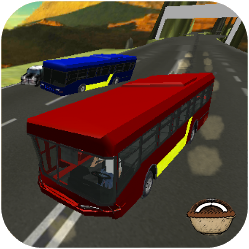 Racing Bus 3D icon