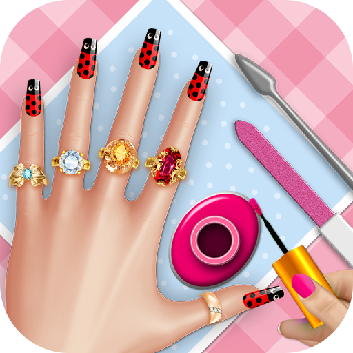 Fancy nail saloon icon