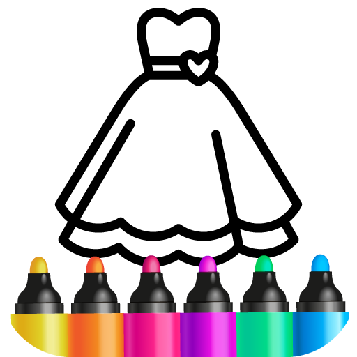 Bini Game Drawing for kids app icon