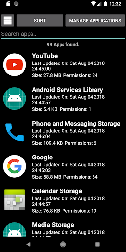 App Info Manager : Find, Save screenshot 2