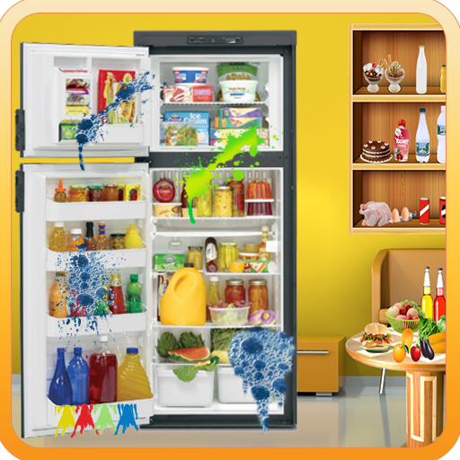 trò chơi làm sạch tủ đông cho bé gái icon