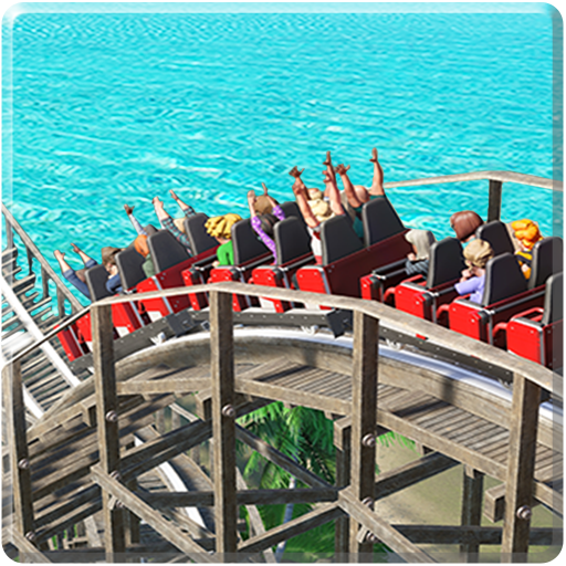 Roller Coaster Games Theme Park Ride icon
