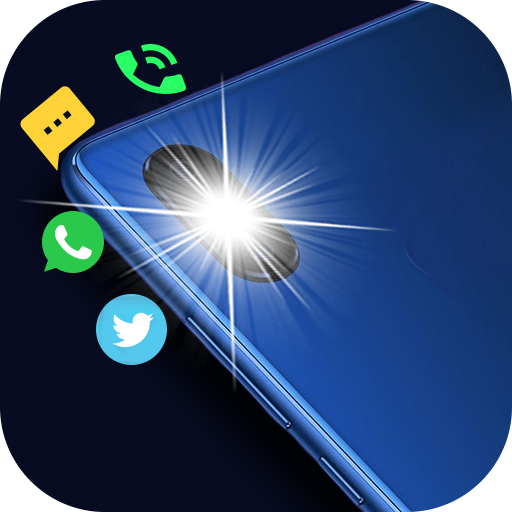 Flash on Call and SMS: Flashlight Call Alerts 2021 иконка