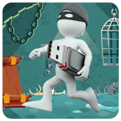 prison escape game - stickman jailbreak games icon