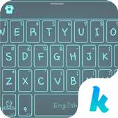 3D Neon Tech Keyboard