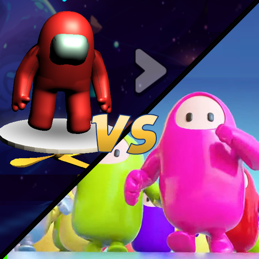 Royale Fall Guys VS Among us 3D Run Knockout icon