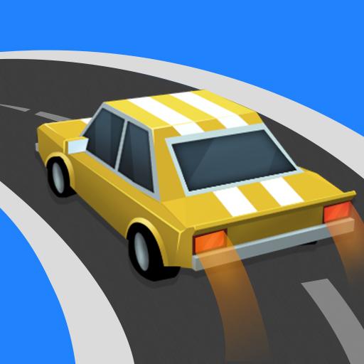 Car Driving - Drawing Line icon