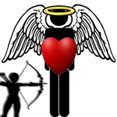 Love Archer Stickman icon