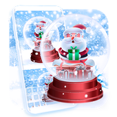 Crystal Christmas Live Keyboard icon