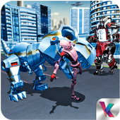 T-rex Dino Robot Rampage 2k17 icon