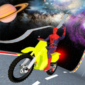 Space Bike: Superhero Drift Max Racing Fever icon