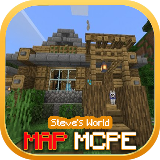 ikon Steve World Maps for Minecraft
