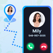 Caller id Number &amp; Location أيقونة