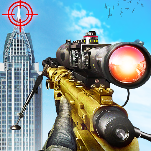 Real sniper 3d strike: FPS sniper shooting games icon