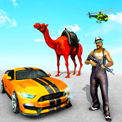 Camel Shooter 3D : Real Gangster Crime City Game icon