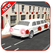 City Wedding Limousine Car Sim icon