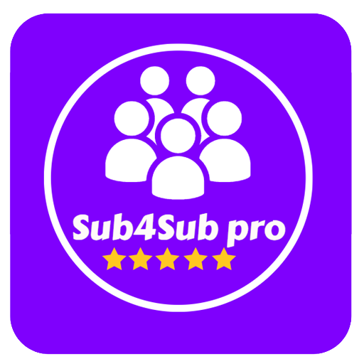 sub4sub pro-get free sub like and views icon