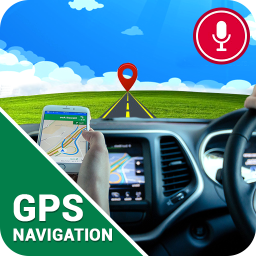 GPS Voice Navigation Direction icon