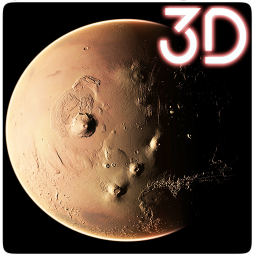 Planet Mars 3D Parallax Live Wallpaper icon