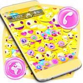 Cute Emojis Launcher Theme icon