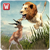 Angry Lion Jungle Survival 3D icon