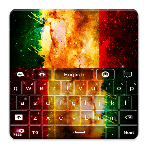 Rasta Galaxy Keyboard icon