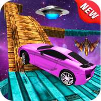 Galaxy Car Stunts Simulation - Demolition Legends