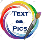 Text on Pics icon