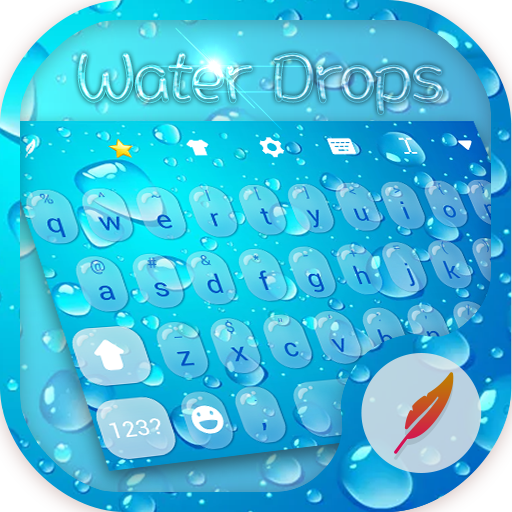Water Drops Keyboard Theme icon