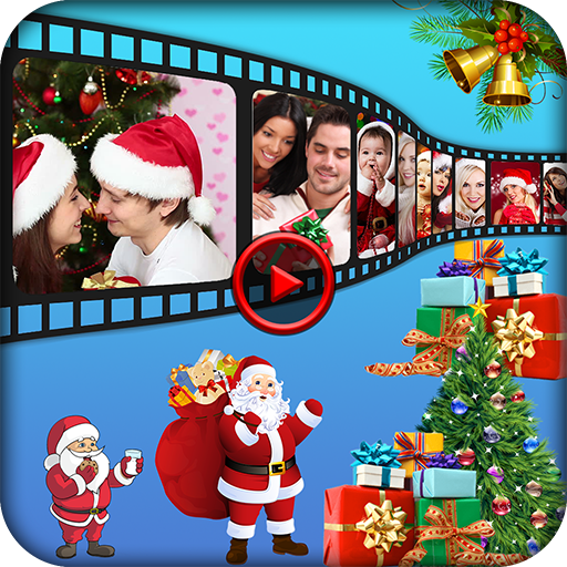 Christmas Music Photo Video Maker 2019 icon