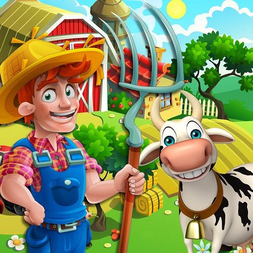 Cow Dairy Farm Manager: Village Farming Games icon