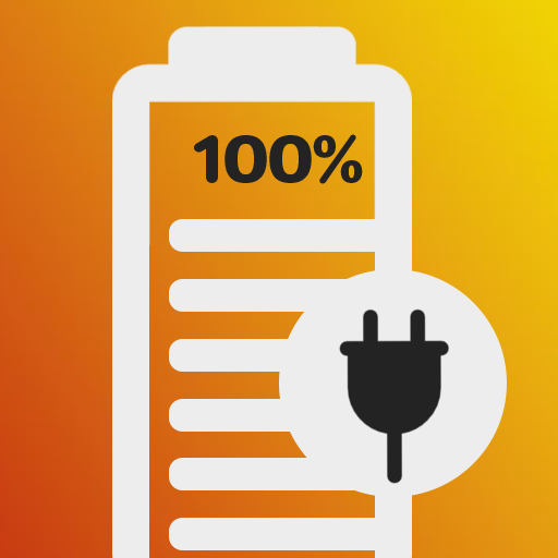 Theft alarm: Full battery alert &amp; Stop over charge icon