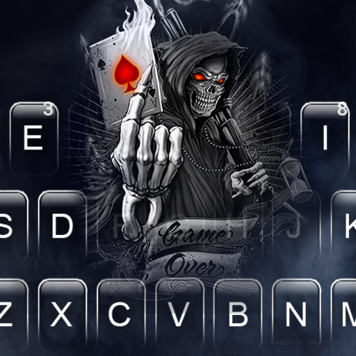Skull Reaper Gun Keyboard Theme icon