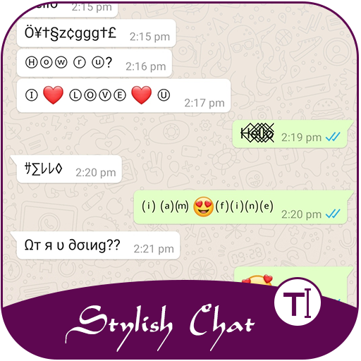 Chat Styles: Cool Font &amp; Stylish Text icon