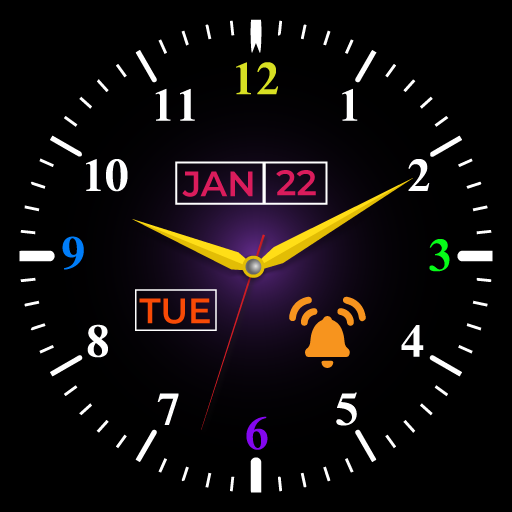 Always on display: Smart Clock icon