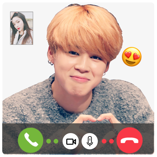 Call with Jimin from BTS - Fake Video Call Jimin icon