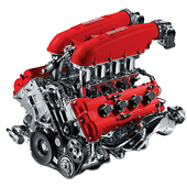 Supercar Engine 3D  Wallpaper icon