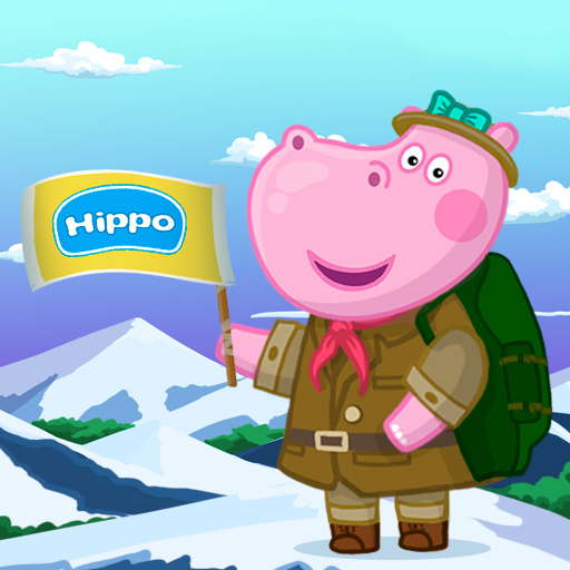 Hippo Family: Mountain Camping icon
