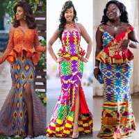 Kente Skirt & Blouse Styles.