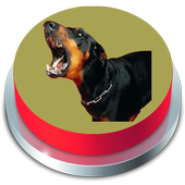 Dog Barking sound effect with angry meme song app icon