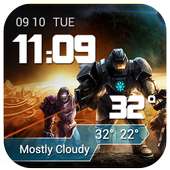 Info Cuaca Harian Bertema SC on 9Apps